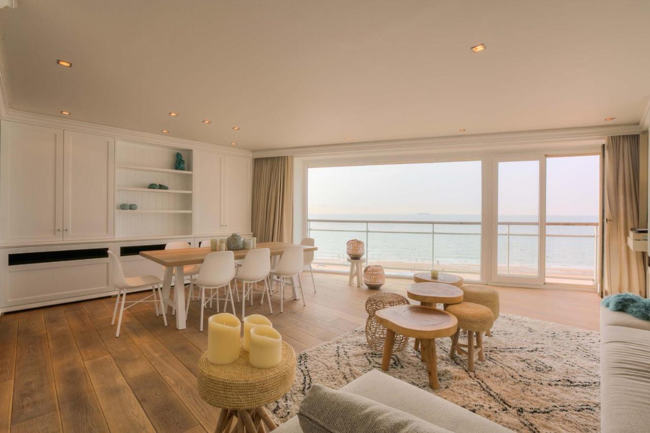 Appartementen Op De Zeedijk In Knokke Op De 3E En 4E Verdieping Van Logie Marie Kültér fotó