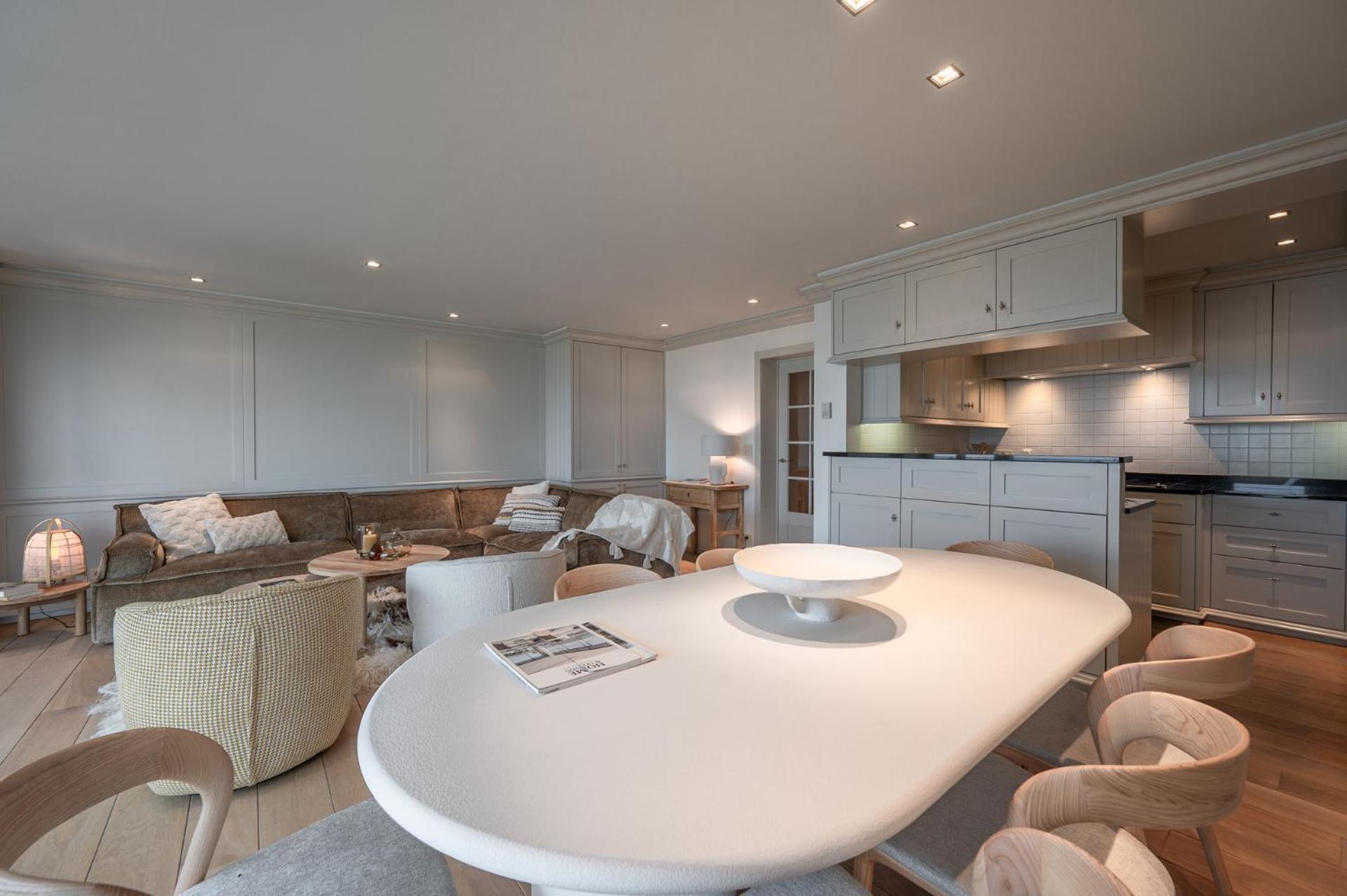 Appartementen Op De Zeedijk In Knokke Op De 3E En 4E Verdieping Van Logie Marie Kültér fotó