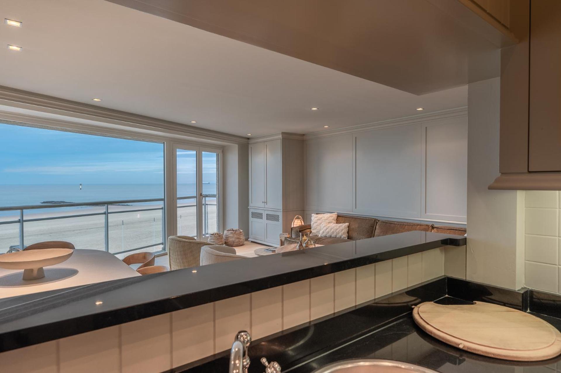 Appartementen Op De Zeedijk In Knokke Op De 3E En 4E Verdieping Van Logie Marie Kültér fotó